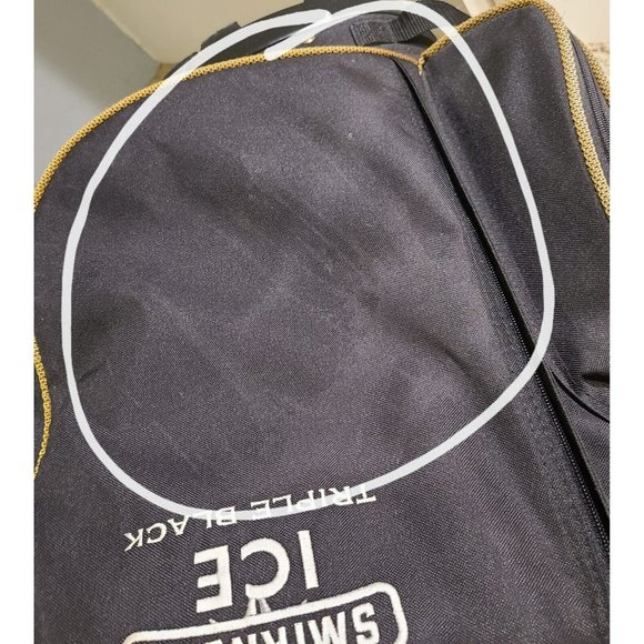 Hot Z Smirnoff Triple Black 5 way Standing Golf Club Bag. Straps & Cover - Picture 11 of 12